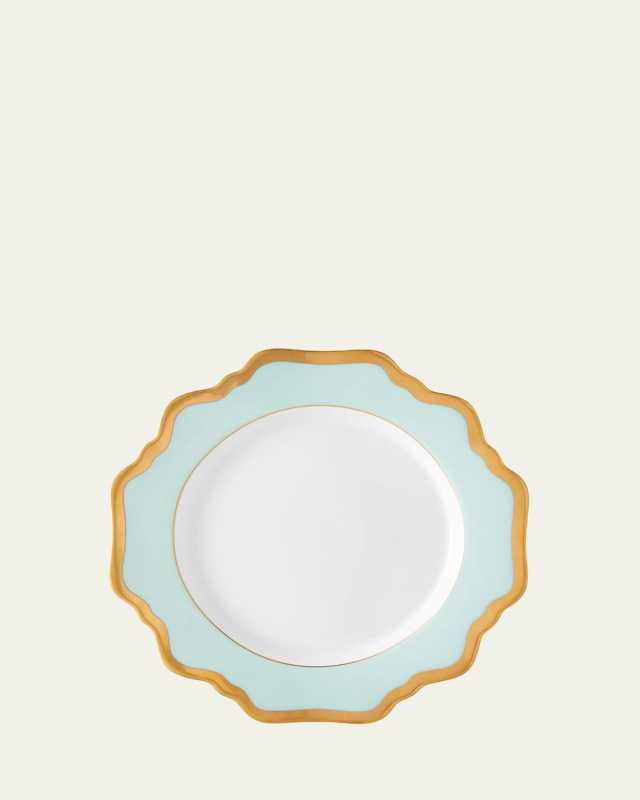 Aqua Rimmed Bread & Butter Plate